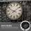 Horloge murale radiocommandée FRCOLOR à scanner soi-même 4