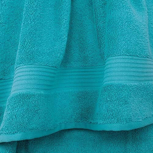Ensemble de 6 serviettes de bain en coton turc, 600 g/m² 1