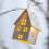 Weihnachtsbaumschmuck-Set aus Holz mit Lichterkette 5