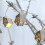 Weihnachtsbaumschmuck-Set aus Holz mit Lichterkette 3
