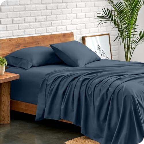 Σετ σεντονιών Luxury1800 Ultra-Soft Microfiber – Διπλά βουρτσισμένα, με βαθιές τσέπες, εύκολη 1