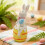 Easter Bunny Figurine Hand-Painted Resin 4.7 inch 5