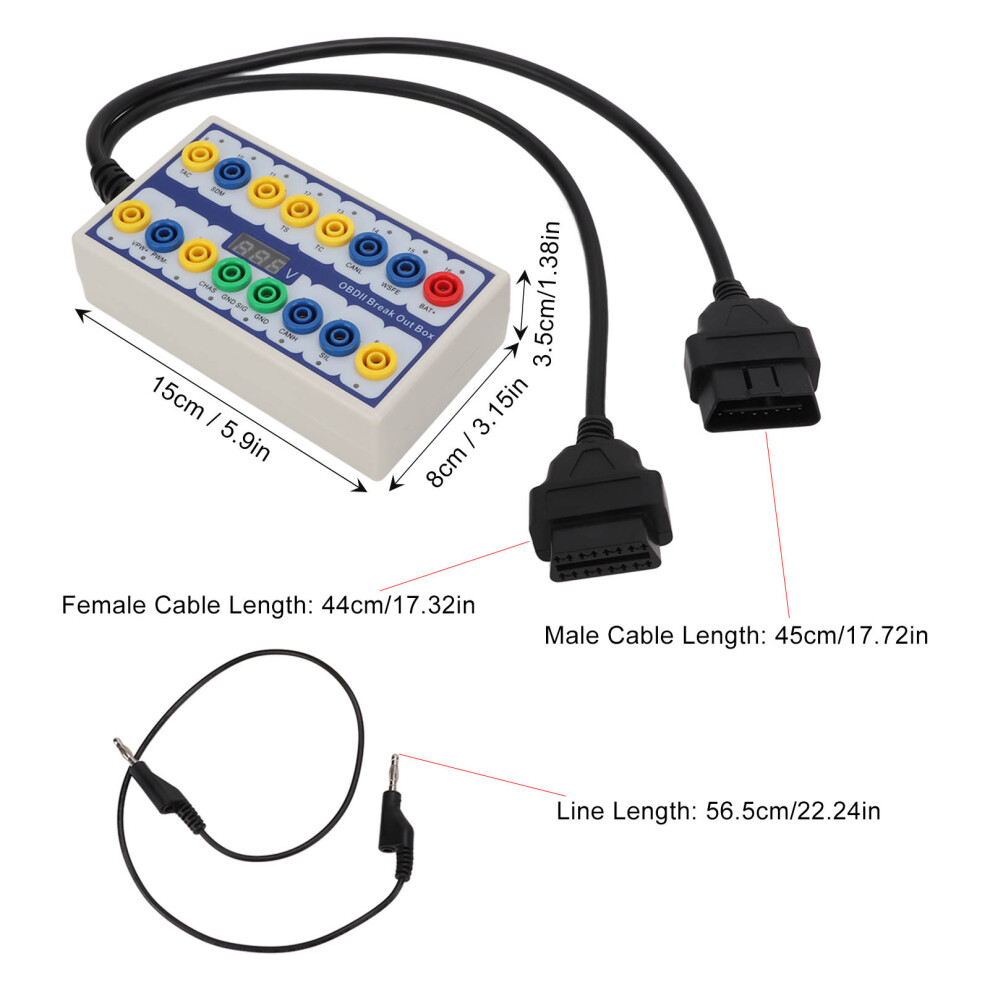 Obd2 Pinout Detector Breakout Box 7293282779044
