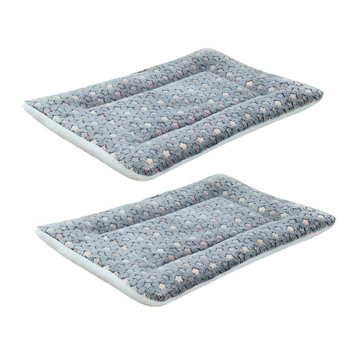 Tapis de remplacement souples pour cages de transport pour animaux (lot de 2)