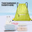 Sport-Rucksack mit Kordelzug aus Polyester, 1-teilig 6