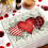 Sets de table en polyester pour la Saint-Valentin, 45 x 30 cm 4