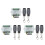 12V 24V 36V 10A 433MHz 4 Channel Wireless Relay RF Remote Control  Receiver+4CH Transmitter,3 Receiver 6 Remote 1