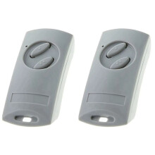 2X Ouvre-Porte de Garage pour Télécommande pour ECOSTAR RSC2 RSE2 433 MHz pour Porte-Clés de Portail Électrique ECOSTAR RSC2-433 RSC2-433