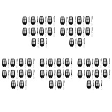 Universal Air Conditioner Remote Control X900 Compatible with All Major Air Conditioner Brands & Models 50Pack