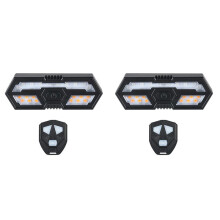 2X Fiets Draadloze Afstandsbediening Richtingaanwijzer Bicycle LED-Achterlicht