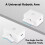2X Remote Control Light Off RoSwing Arm-Rocker Remote  Press Button Pressing Click Push Simulates Physical Finger 6
