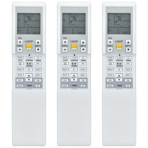 3X Télécommande pour  Arc452a9 Arc452A10 ARC452A4 Arc452A1 Arc452a2 ARC452A3 ARC452A5 ARC452A6 ARC452A7 Arc452A8