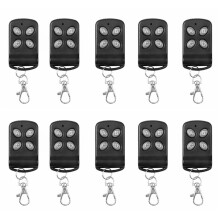 10X 433Mhz Duplicator Wireless Cloning Remote Control 4CH Electric Copy Controller RF Wireless Transmitter A
