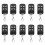 10X 433Mhz Duplicator Wireless Cloning Remote Control 4CH Electric Copy Controller RF Wireless Transmitter A 1