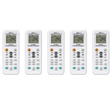5X K1028E 1000 in 1 Universal Remote Control LCD Controller for Air Conditioner Low Power Consumption Remote Controller