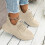 Damesko Sneakers Dame Prinsesse Sneaker (Beige, 8.5) 6