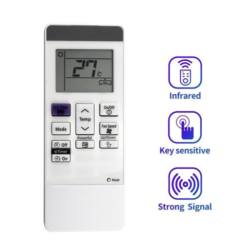 2X Replace RAR-MOA5 A/C Remote Control for  RAR-MOA5 Air Conditioner 1