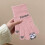 Fleecehandsker med pandaprint, unisex, touchscreen, vinter 5
