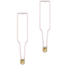 Lot de 2 ampoules LED à filament 4W E27, ampoules décoratives rétro à lumière douce pour vitrine