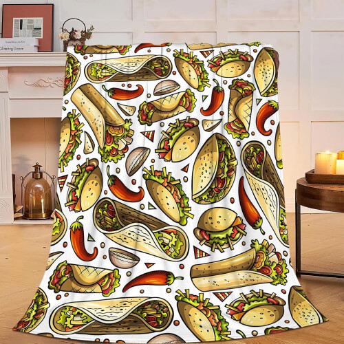 Taco-Decke – Weiche Flanelldecke