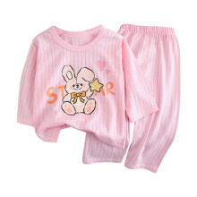 Toddler Baby Girl/Boy Pajama Set, Long Sleeve 2-Piece Loungewear Sleepwear – Compatible with Kids