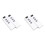 4X Rf433mhz Radio Frequency Wireless Remote Control  High Power Remote Control Forward and Reverse Transmitter 1