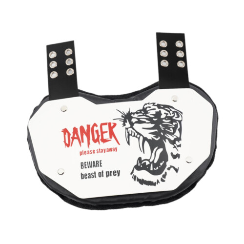 Amleso football back plate shock-resistant rear lower back 2