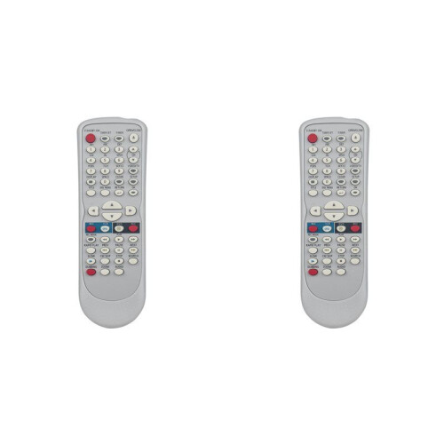 2X Replace NB654 Remote Control for Funai VCR/DVD Player Recorder NB654UD SV2000 WV20V6 PY90VG