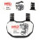 Amleso football back plate shock-resistant rear lower back 6