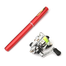 Pocket Collapsible Fishing Rod Reel Combo Pen Fishing Pole Kit Telescopic Fishing Rod Spinning Reel Combo Kit