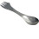 Σκεύος Spork κάτω από 5$! Συνδυασμός πιρουνιού-κουταλιού τιτανίου 3 σε 1 για υπαίθρια 4