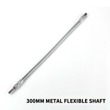 Flexible Drill Bit Extension Holder + Impact Right Angle Adapter + Mini Screwdriver Bit Set with Dual Head Wrench, 1/4" Drive