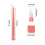 LED-koniske lys, varm hvid, 11 tommer, 8 stk. 2