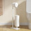 Freestanding Toilet Paper Holder White 4-Roll Rustproof 1