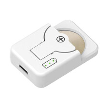 Oplader voor LIR2032 LIR2025 LIR2016 LIR2450 4.2V Type C-Interface, Gebouwd Om Lang Mee Te Gaan, Knoopcellithiumbatterijen, Wit