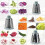 Râpe à fromage rotative – Acier inoxydable, 3 lames, bleue 4
