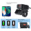 Universal Motorcycle USB+Type-C Charger QC3.0 Handlebar Fast Charging Waterproof Socket Adapter 2