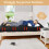 futon japonais pliable noir, format queen size 2