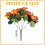 Artificial Rose Flower Ball 13cm Wedding Decoration 3