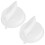 2pcs Replacement Microwave Knobs Plastic Microwave Oven Timer Control Button Microwave Part 1