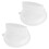 2pcs Replacement Microwave Knobs Plastic Microwave Oven Timer Control Button Microwave Part 5