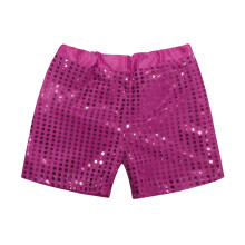 Girls Sequin Shorts Toddler Girls Boys Sparkly Sequins Elastic Waist Shorts Kids Halloween Birthday Party Bottoms 5-6 Years