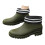 Botas de chuva impermeáveis femininas de cano curto e cano largo (1 par) 3