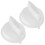 2pcs Replacement Microwave Knobs Plastic Microwave Oven Timer Control Button Microwave Part 7
