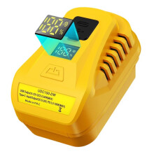 100W USB Wall Charge Kit Adapter for 20V Battery, Replacement DCB094, QC3.0 Type-C and USB Port Bi-Directional