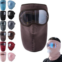 Winter Warm Fleece Windproof High-Definition Goggles, Detachable Goggle Face Mask, Unisex Winter Warm Mask