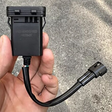 Motorcycle USB Interface Socket Type-C Impulse Port Charge for 300SR 250SR 450NK XO Baboon