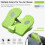 Mini stepper trainer reinforced nylon quiet foldable leg 5