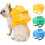 Ludlz Dog Pack, Backpack Durable Small Medium Dog Pack Exit for Camping Hiking Daily Walking 1