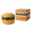Originality Ceramic Tableware Gifts Household Dinner Tray Sum Tray Hamburger Tableware 2